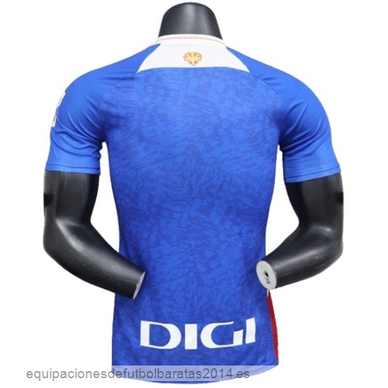 Nuevo 2ª Jugadores Camiseta Athletic Bilbao 24/25 Azul Baratas